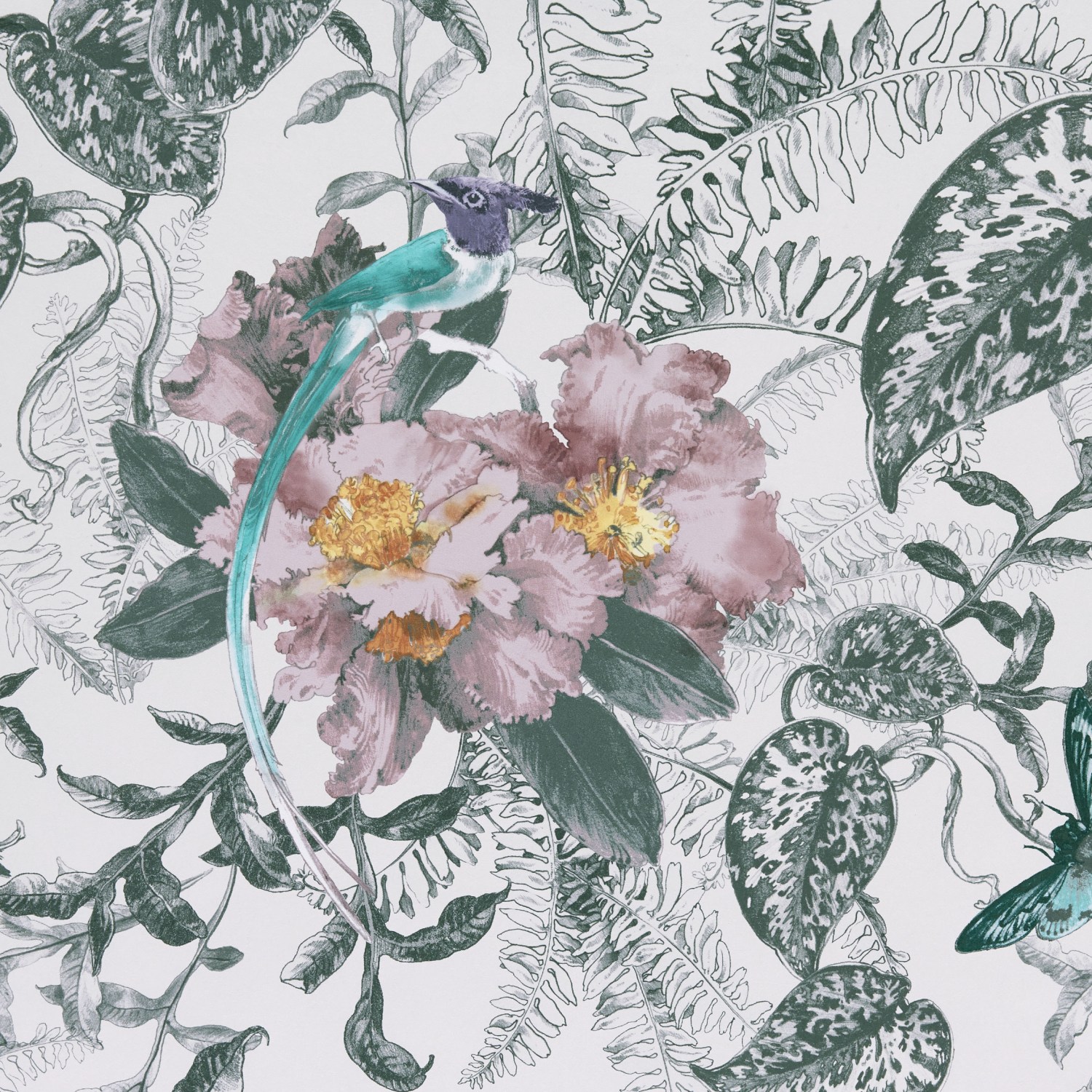 Обои 1838 Wallcoverings Willow Hedgerow Chamomile 2008-144-05